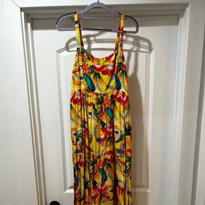Anthropologie Midi Dress- Farm Rio